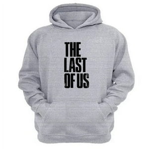 Genérico - Polerón Canguro The Last Of Us Gris Claro Talla Xs Unisex