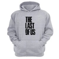 Genérico - Polerón Canguro The Last Of Us Gris Claro Talla S Unisex
