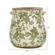 thumbnail image 2 of Jarrón decorativo de cerámica verde casi natural de estilo toscano, 25 cm, 2 of 4