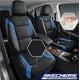 thumbnail image 2 of Fundas para asientos de coche Skechers Memory Foam Air Cool Mesh Blue, 2 of 6