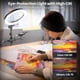 thumbnail image 3 of Luz anular para selfies LUXSURE con soporte para trípode de teléfono, 3 of 7