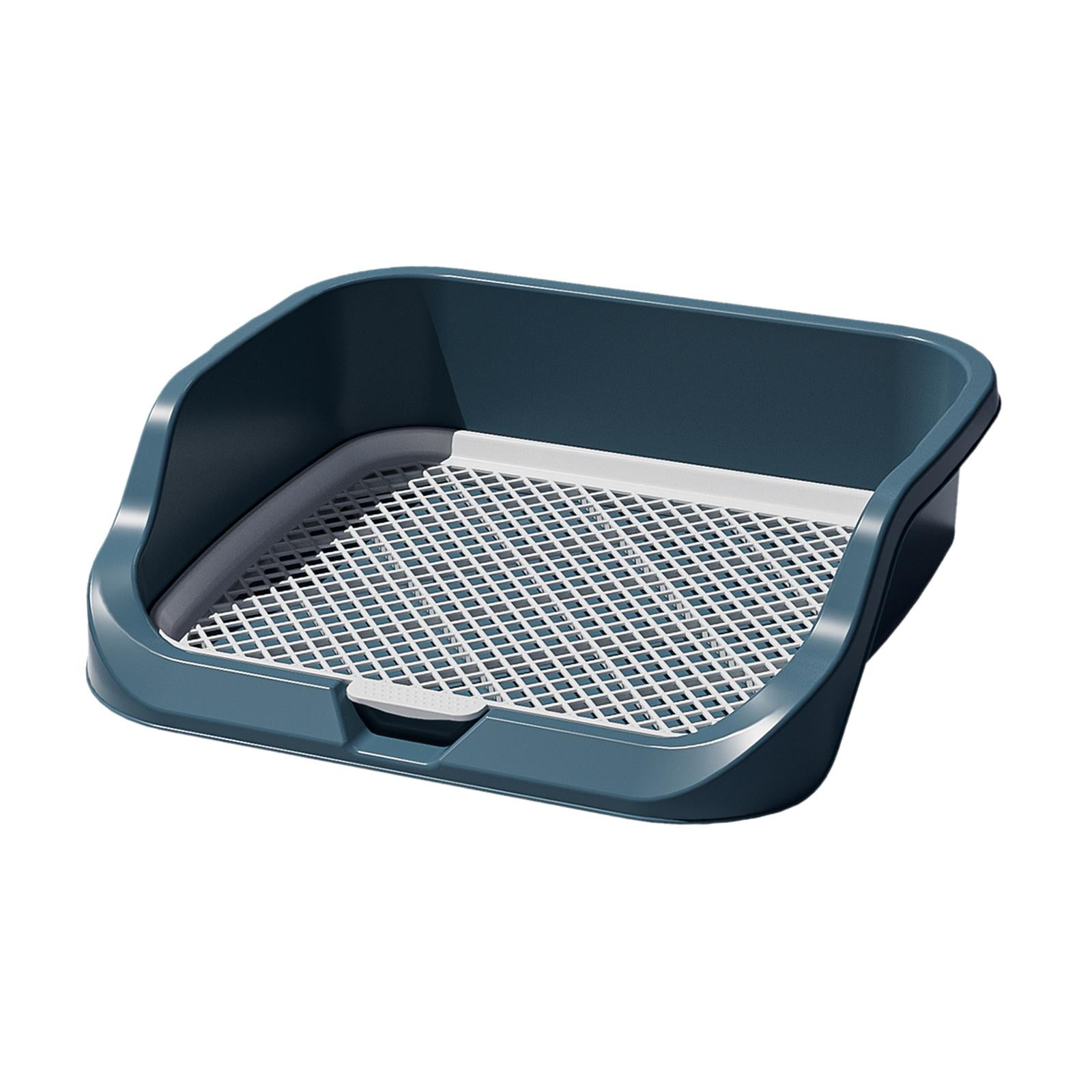 Rejillas De Malla Para Entrenamiento De Mascotas, Inodoro, Cómodo, Reutilizable, Soporte Para Almohadillas De Entrenamiento Para Mascotas, Color Azul Marino