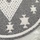 thumbnail image 5 of Alfombra Redonda Palafito Gris 160 x 160 cm, 5 of 6