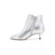thumbnail image 2 of Botas XOXO Kyrie Plateadas con Brillo, Punta Almendra y Tacón Kitten Talla 8, 2 of 2