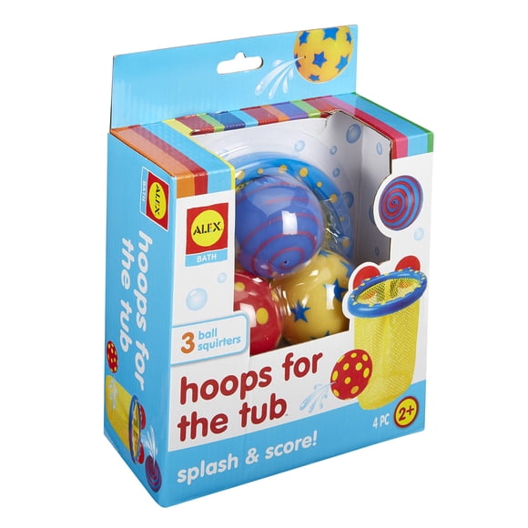Juguete de baño ALEX Toys Alex Bath Hoops para la bañera, niños +2 años