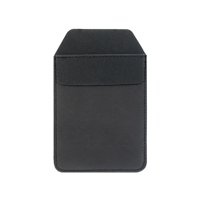 Ioensy - Protector De Bolsillo Contra Fugas De Cuero Pu Grueso Para Camisas, Pantalones, Batas De Laboratorio, Negro