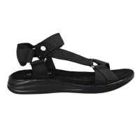 Megabazar Spa - Sandalias Bajas De Mujer Ajustables Tgh03 Negro