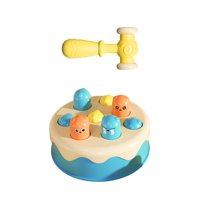 Magideal - Juego De Hámster Whack A, Juguete Interactivo, Mano De Obra Fina, Juguetes Educativos Para El Desarrollo Temprano Para Niños O Niñas De 3, 4, 5, 6 Y 7 Azul