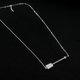 thumbnail image 3 of Collar Flecha Plata Fina Ley 925 45cm Para Mujer, 3 of 3