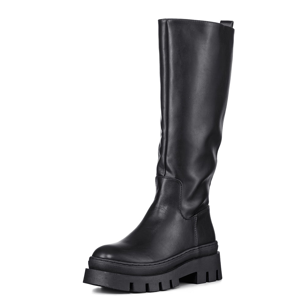 Botas Largas Casual Plataforma Vintage Mujer Weide Hx510