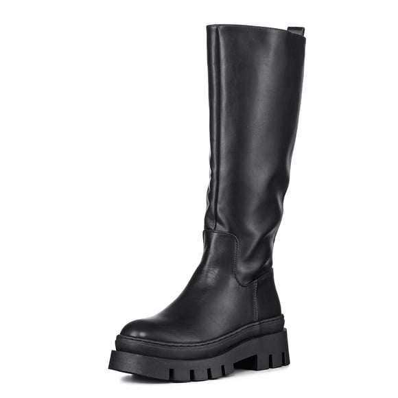 Botas Largas Casual Plataforma Vintage Mujer Weide HX510