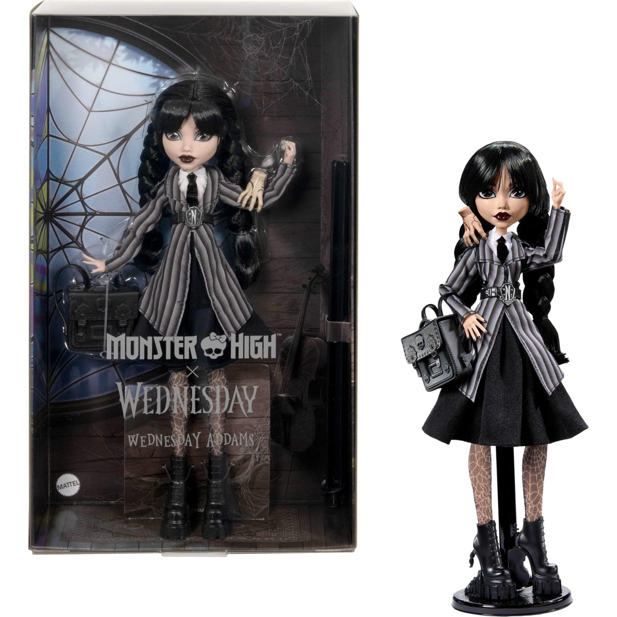 Doll Monster High Wednesday Addams Nevermore Academy
