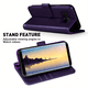 thumbnail image 1 of For Galaxy Note 8 Note 9 Note 10 Note 10 Plus Note 20 Note 20 Ultre Wallet Case, [Included Glass Screen Protector][RFID Blocking] Flip Folio Leather Cell Phone Cover With Credit Card Holder For Samsun, 1 of 3