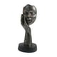 thumbnail image 1 of Thinker Estatuas Escultura De Cara Para Mesa Estantería Objetos Decorativos Oficina 15cmx6.5cm, 1 of 5