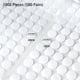 thumbnail image 2 of Puntos de gancho y bucle yrrBgo 15 mm 1000 piezas blanco nylon, 2 of 8