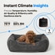 thumbnail image 2 of Monitor de temperatura para mascotas Waggle 4G con GPS y alertas de calidad del aire (AQI), 2 of 9