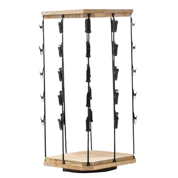 Soporte de Exhibición para Patatas Fritas, Organizador de Aperitivos Negro, Soporte para Dulces, Bolsa de Escritorio, Almacenamiento de Aperitivos, Of marrón
