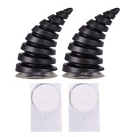 Ioensy - Pegatina Decorativa Para Casco De Motocicleta, Cuerno De Demonio Para Casco De Bicicleta, 2 Uds.