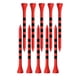 thumbnail image 5 of 100pcs Bamboo Golf Tees Rayas Marca Escala Alto Rendimiento 70mm Rojo, 5 of 5