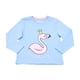 thumbnail image 1 of Polera Bebe Niña Manga Larga Focal Celeste Corona, 1 of 5