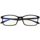 thumbnail image 4 of Monturas De Gafas Ultraligeras Gafas Bloqueadoras De Luz Azul Unisex Negro Brillante, 4 of 5
