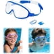 thumbnail image 1 of Gafas natación niños HD montura grande verano visión amplia antivaho clases natación, 1 of 5