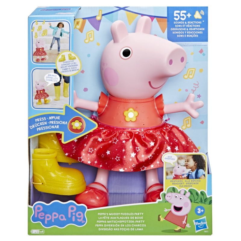 Peppa Pig - Muñeca Diversión En Los Charcos