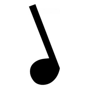 Rienda Libre Graphics - Decomural Crotchet Musical Notes Pack Ws-33315
