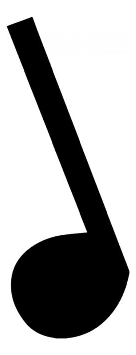 Rienda Libre Graphics - Decomural Crotchet Musical Notes Pack Ws-33315