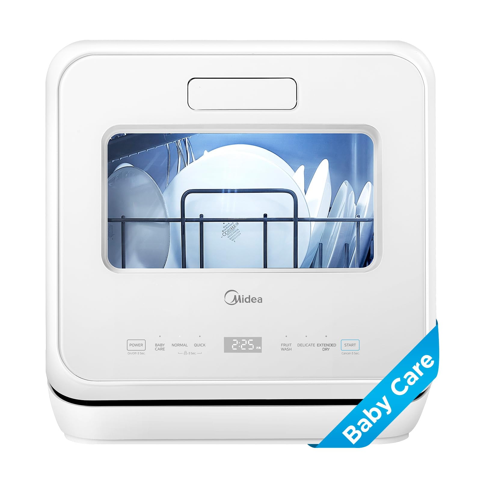 Lavaplatos Portátil De Encimera Midea Mdc17p4cww 5l Blanco