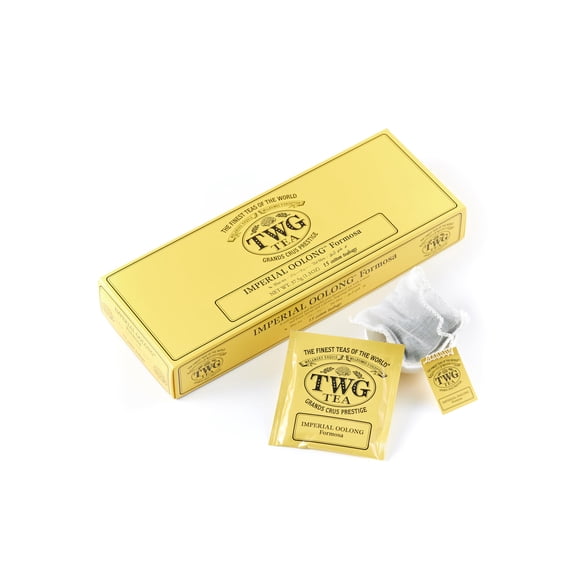 Set de regalo de 15 bolsitas de algodón de té TWG Imperial Oolong