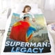 thumbnail image 5 of El Legado de Superman anti-pilling, suave, ligera, esponjosa y acogedora de lujo para hogar y cocina – Perfecta para niños y adultos,120X180cm, 5 of 6