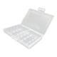 thumbnail image 1 of Caja De Almacenamiento De Batería De Plástico Transparente/soporte Organizador 120x85x20mm, 1 of 5