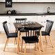 thumbnail image 2 of Pack 6 Sillas De Comedor Windsor Negro, 2 of 7