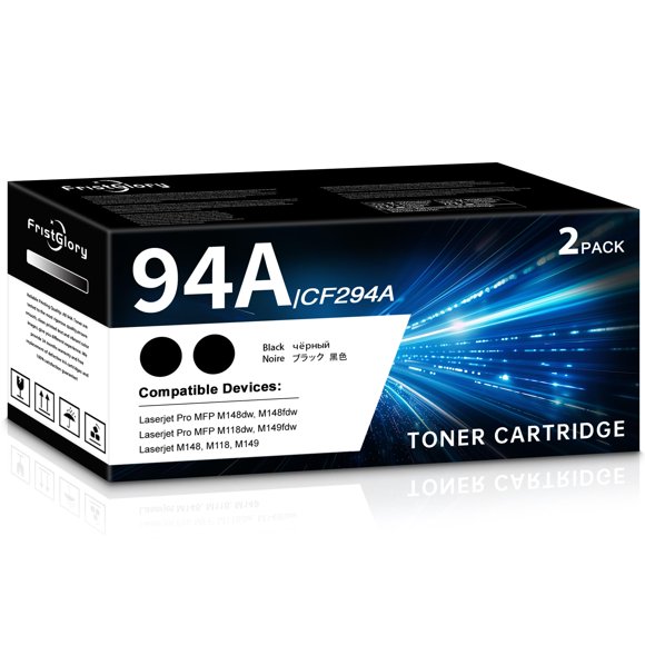 Cartucho de tóner FristGlory 94A CF294A negro, paquete de 2