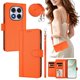 thumbnail image 2 of Funda Cartera para Xiaomi POCO X7 5G con Bolsillo para Billetes, Naranja, 2 of 6