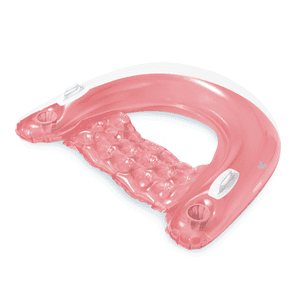 Asiento Flotante Inflable Intex Con Sujetadores 147X99 Cm Sit 'N Float Rosado