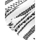 thumbnail image 5 of Agnes Orinda Blusa de Mujer Talla Grande Cuello Redondo Manga Corta a Rayas Blusa Casual de Moda T-shirt 3X Blanco, 5 of 6