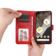 thumbnail image 4 of Funda tipo cartera FOXDOCK para Google Pixel 7 Pro , diseño girasol en relieve, cuero PU, cierre magnético, soporte y tarjetero, 4 of 5