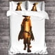 thumbnail image 3 of Juego de ropa de cama con estampado 3D del Gato con Botas para niños y adolescentes. Incluye funda nórdica con funda de almohada. Funda de edredón de microfibra con estampado de anime y cier, 3 of 3