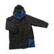 thumbnail image 3 of Niños Con Capucha Cambio De Bata Chaqueta Traje Outwear Abrigo De Lluvia Cálido Surf Swim Parka Azul Negro, 3 of 5