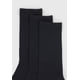 thumbnail image 2 of Calcetines Hombre Tripack Largo Liso Negro Corona, 2 of 4