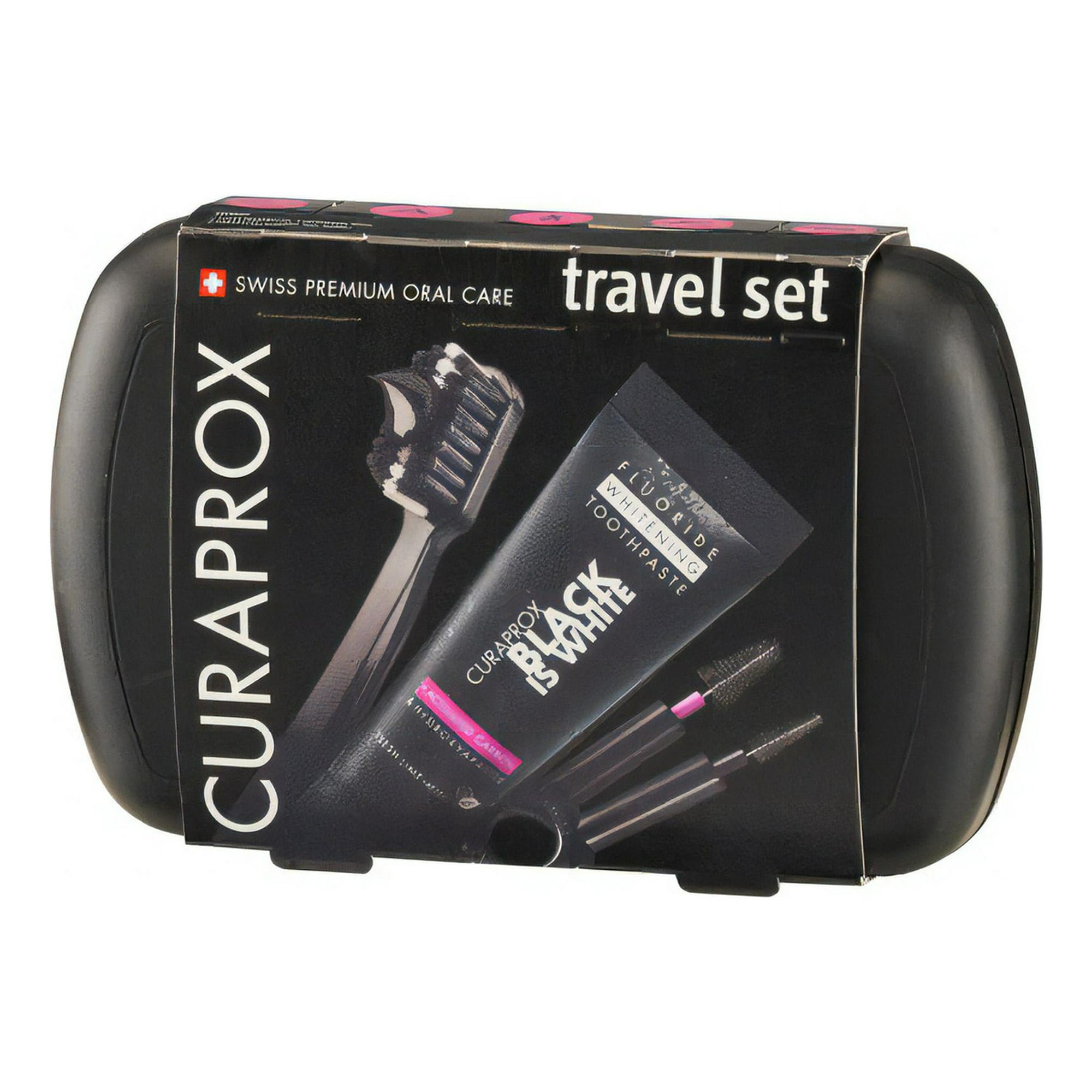 Curaprox - Set De Viaje Black Is White