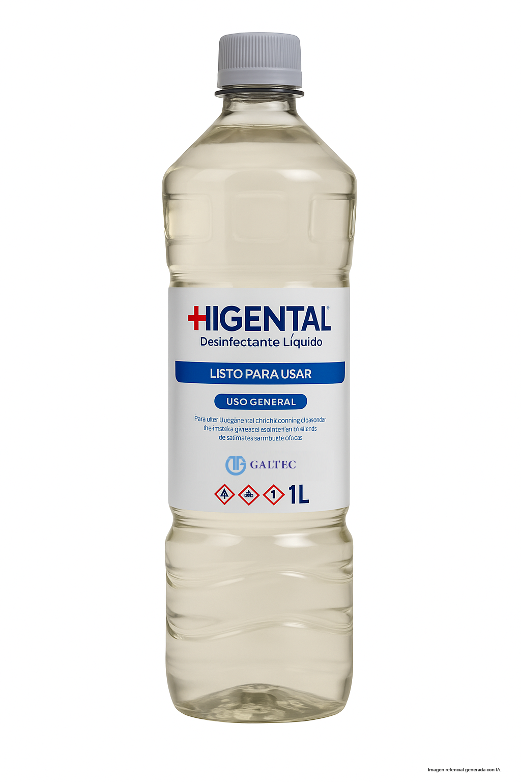 Higuiental - Desinfectante De Superficies De Alto Nivel Listo Para Usar 1 L