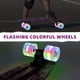 thumbnail image 4 of Skateboard Nattork mini cruiser de 22" con ruedas luminosas moradas, 4 of 6