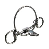 Ioensy - Bocado Para Caballos Anillos Sueltos Filete Suministros Ecuestres Anillos Bocados De Filete