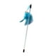 thumbnail image 3 of Juguete De Plumas Para Gatos, Juguete De Entrenamiento Portátil, Palo De Teaser Para Gatos, Interior, Azul, 3 of 3