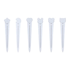 Bothyi - 6X Moldes De Fundición De Resina Epoxi Herramientas Para Hacer Bolígrafos Diy Para Principiantes En El Hogar Oficina