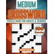 thumbnail image 1 of Medium Crossword Puzzle Books For Adults and Seniors - 100 Puzzles: Entertaining Brain Workouts to Keep Your Mind Active and Healthy, 1 of 1