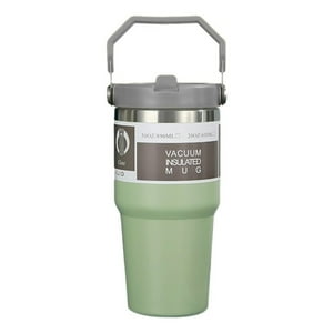 Genérico - Mug Termo Inoxidable 600Ml Verde Claro Para Café Agua